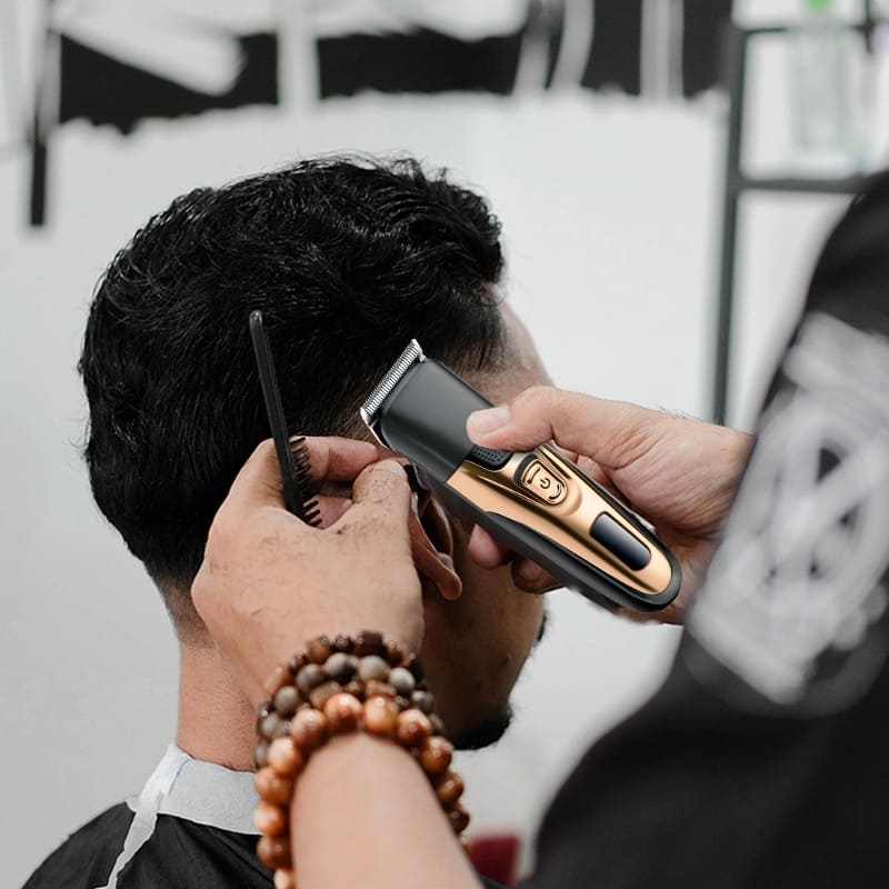 Maquina de Barbear aparador e depilador de pelos elétrico 3 em 1